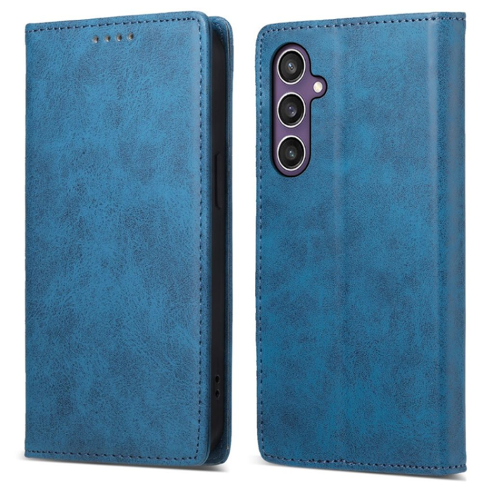 OEM - Galaxy S25 Plus Plånboksfodral RFID Blocking - Blå