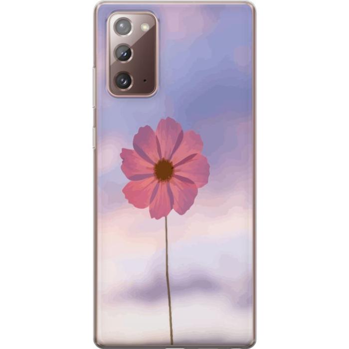 iSecrets - Mobilskal till Samsung Galaxy Note20 med Rosa blomma