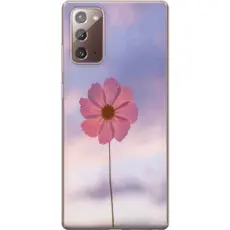 Gustaf - Mobilskal till Samsung Galaxy Note20 med Rosa blomma