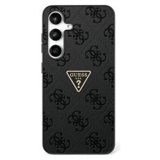 Guess - Guess Galaxy S25 Mobilskal Hot Stamp 4G Triangle Logo - Svart