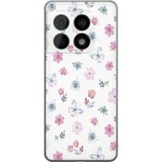 iSecrets - Mobilskal till OnePlus 10 Pro med Blommor och fjärillar
