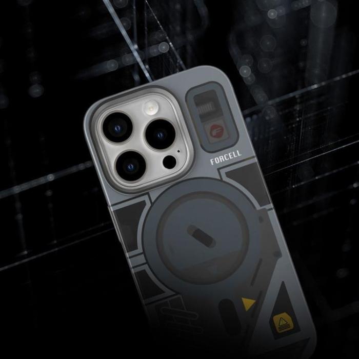 Forcell - Forcell Galaxy S25 Ultra Mobilskal Magsafe Levels - Cyber Grå