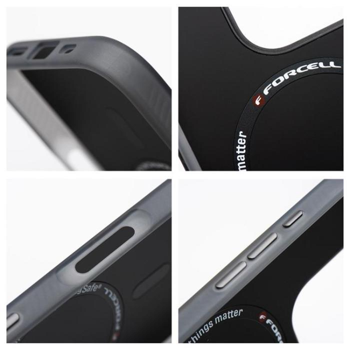 Forcell - Forcell Galaxy S25 Ultra Mobilskal Magsafe Levels - Cyber Grå