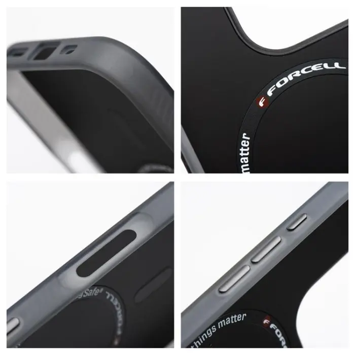 Forcell - Forcell Galaxy S25 Mobilskal Magsafe Levels - Cyber Grå