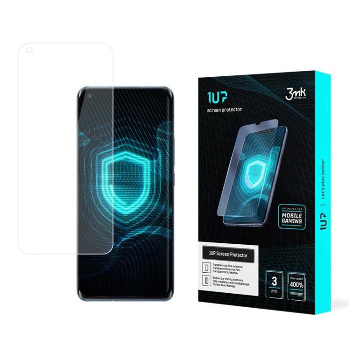 3MK - 3MK 1UP Härdat glas Xiaomi Mi 11 5G Plastfilm Skärmskydd Foil 1UP - Transparent