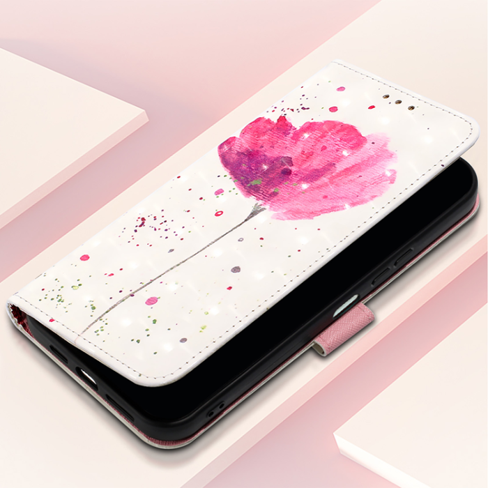 A-One Brand - iPhone 17 Pro Plånboksfodral Printing Pattern Med Strap