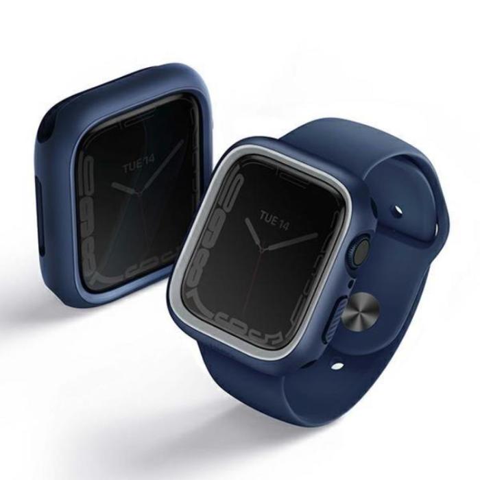 UNIQ - UNIQ Apple Watch 4/5/6/7/8/SE (44/45mm) Skal - Grå/Blå