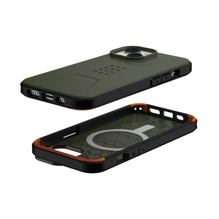UAG - UAG iPhone 14 Skal Civilian Magsafe - Olive