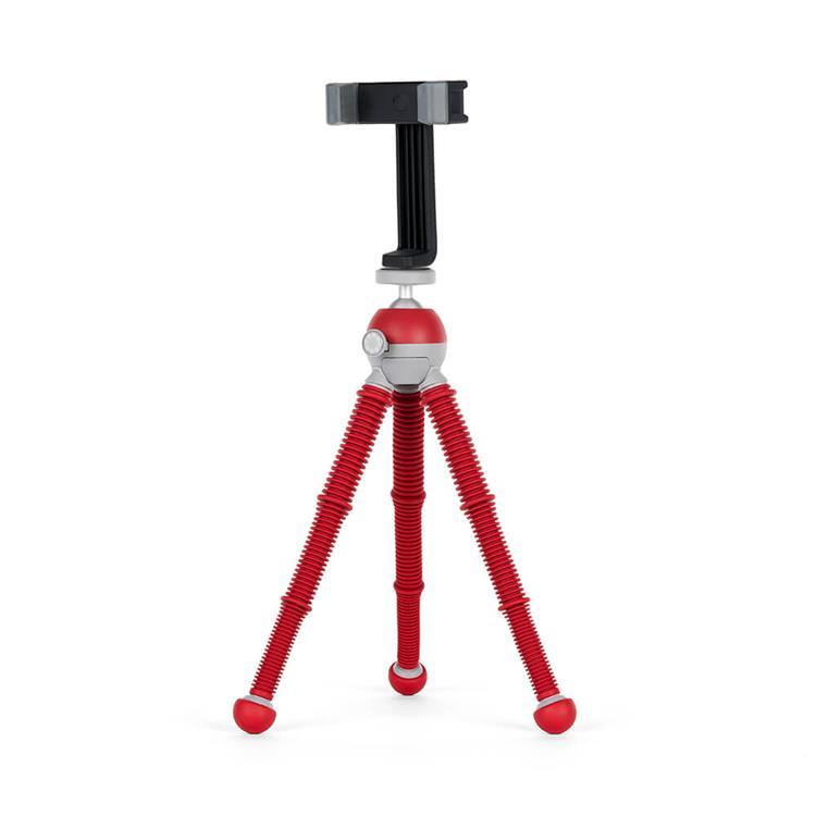 JOBY Bordsstativ Smartphone Kit Podzilla Medium - Röd | 5566 | AlltMobil