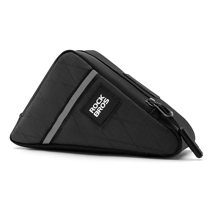 Rockbros Triangel Cykelramväska 0.3L - Svart (Svart) | 3778 | AlltMobil