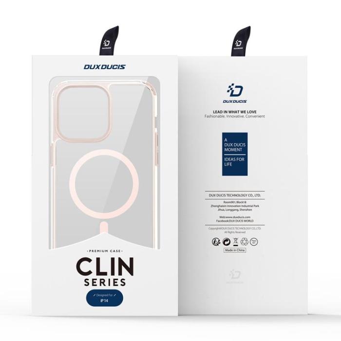 Dux Ducis - Dux Ducis iPhone 14 Plus Skal MagSafe Clin2 Magnetic - Rosa
