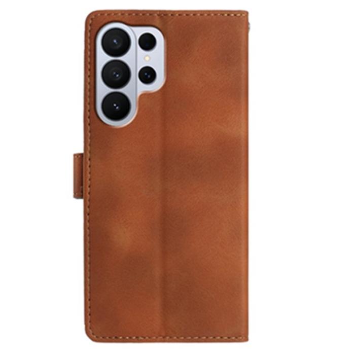 OEM - Samsung Galaxy S26 Ultra Fodral Konstläder Garden - Brun