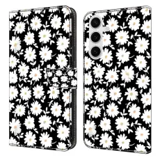 OEM - Samsung Galaxy S26/S26 Pro Pl&aring;nboksfodral Magnetl&aring;s Konstl&auml;der Blommig