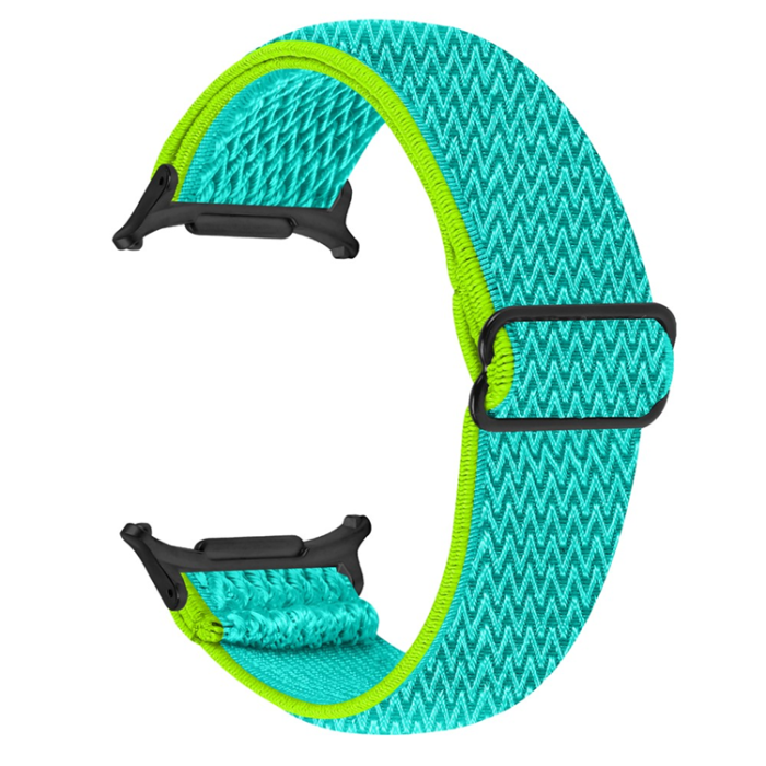 A-One Brand - Galaxy Watch 8 (44mm/40mm)/8 Classic (46mm) Armband - Gul / Grön