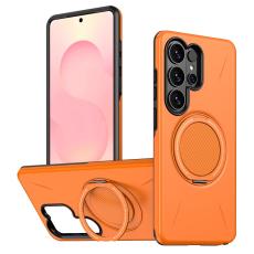 OEM - Mobilskal till Samsung Galaxy S26 Ultra Magnetiskt TPU + PC Baksida - Orange