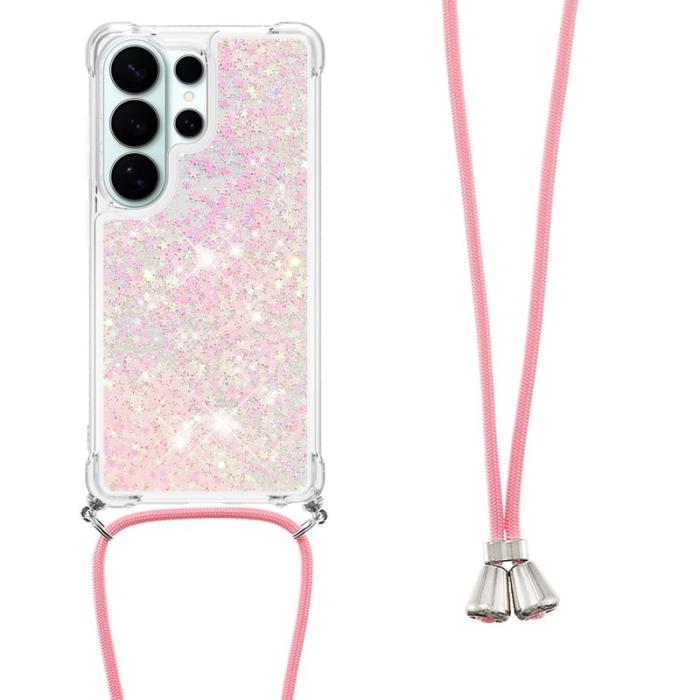 OEM - Mobilskal till Samsung Galaxy S26 Ultra TPU Quicksand - Rosa / Pentagram
