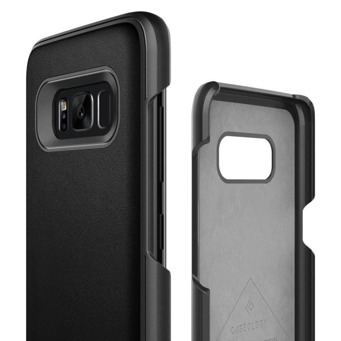 Caseology - Caseology Fairmont Skal till Samsung Galaxy S8 Plus - Svart