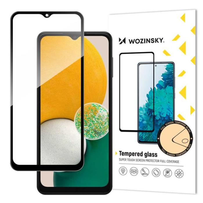 Wozinsky - Wozinsky Super Tough Full Glue Härdat Glas Galaxy A13 5g - Svart