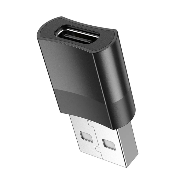 Hoco - HOCO adapter OTG USB A (male) to Type C (female) UA17 black