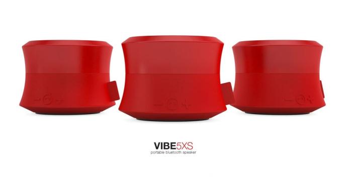 UTGATT5 - GIZMO VIBE 5XS Portable Bluetooth högtalare - (Röd)