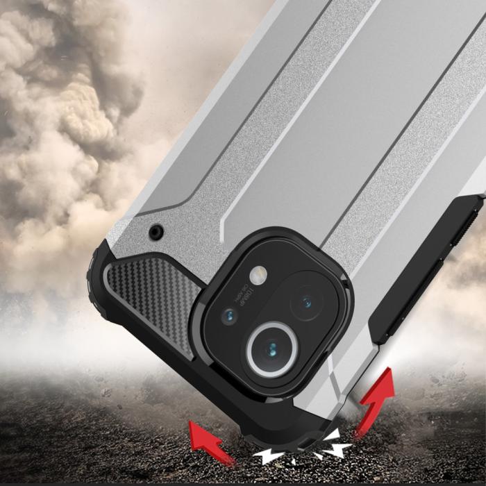 OEM - Armor Guard Hybrid Mobilskal Til Xiaomi Mi 11 - Svart