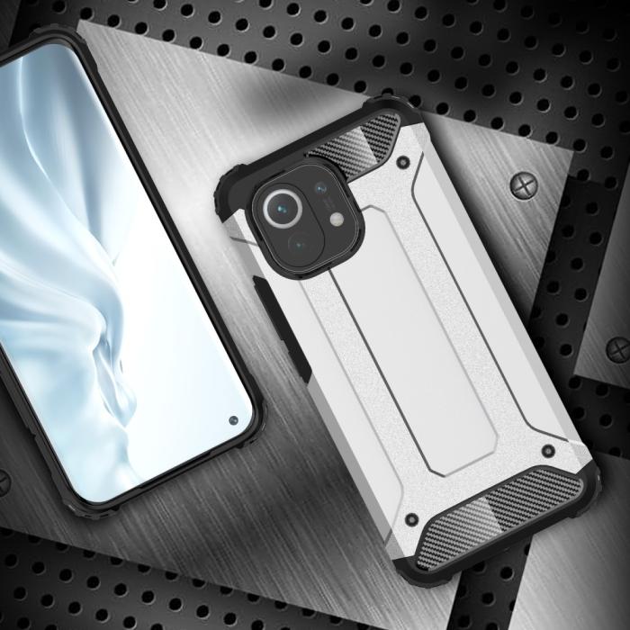 OEM - Armor Guard Hybrid Mobilskal Til Xiaomi Mi 11 - Svart