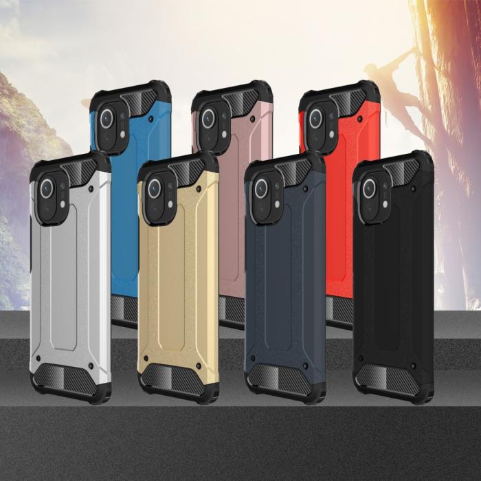 OEM - Armor Guard Hybrid Mobilskal Til Xiaomi Mi 11 - Svart
