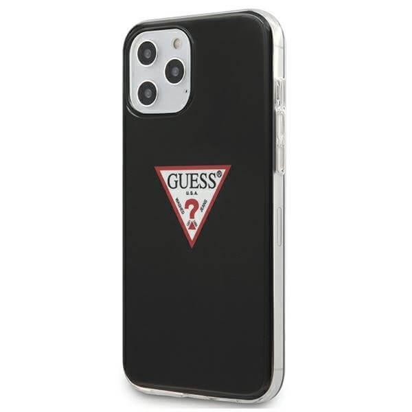 Guess iPhone 12 Pro Max Skal Triangle Svart | 2353 | AlltMobil