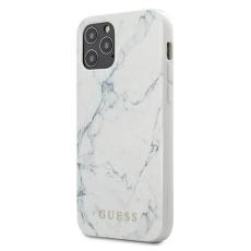 UTGATT5 - Guess iPhone 12 Pro Max Skal Marble - Vit