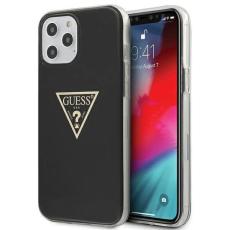 Guess - Guess iPhone 12 Pro Max Skal Metallic - Svart