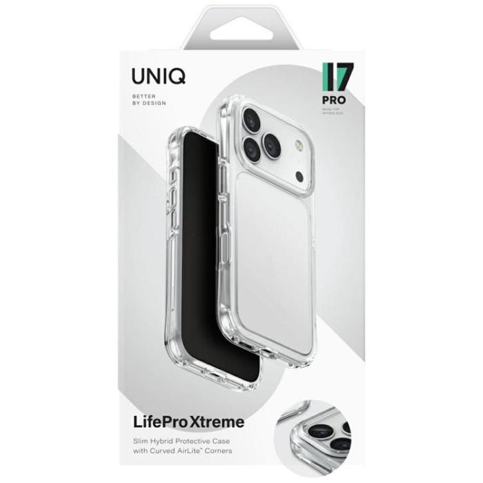 UNIQ - UNIQ iPhone 17 Pro Mobilskal Lifepro Xtreme - Transparent