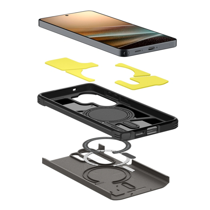 Spigen - Spigen Mobilskal För Galaxy S26 Ultra MagSafe Tough Armor - Gunmetal