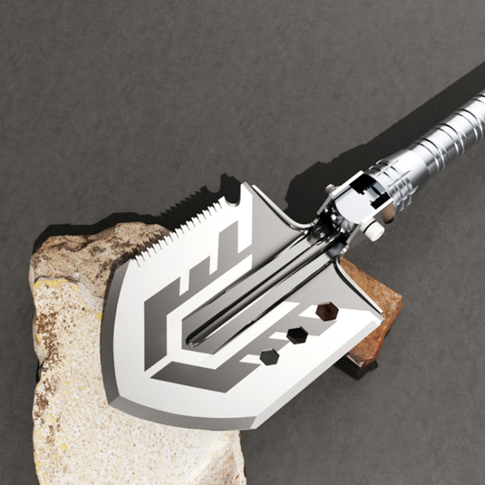 Wozinsky - Wozinsky överlevnad Bushcraft Spade Kniv Brytare Flinta Visselpipa Harpun