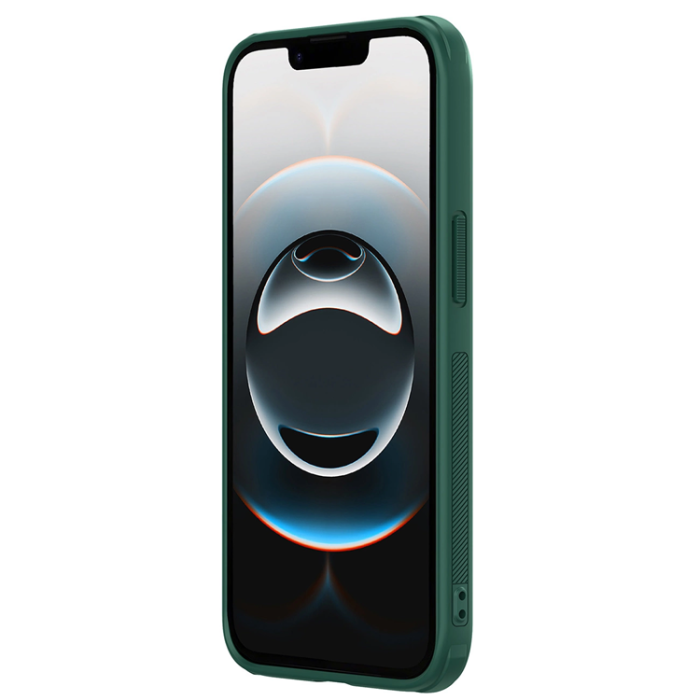 Nillkin - Nillkin iPhone 16e Mobilskal Frosted Shield Pro - Grön