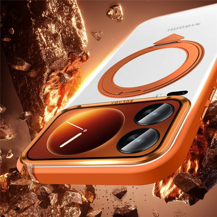 SULADA - SULADA Xiaomi 17 Pro Mobilskal Magsafe Kickstand