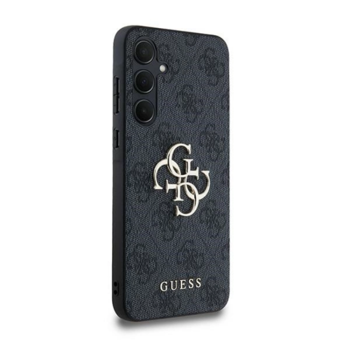 Guess - Guess Galaxy A35 5G Mobilskal Big Metall Logo - Svart