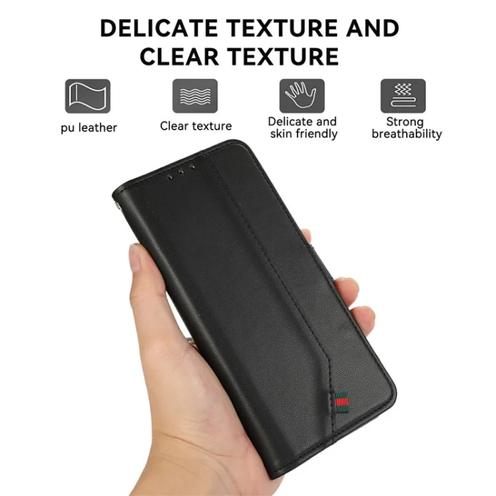 A-One Brand - iPhone 17 Plånboksfodral RFID Blocking - Svart