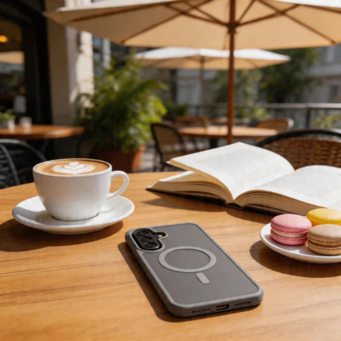 Tech-Protect - Tech-Protect Mobilskal För Galaxy A57 5G Magsafe Magmat - Matte Grå