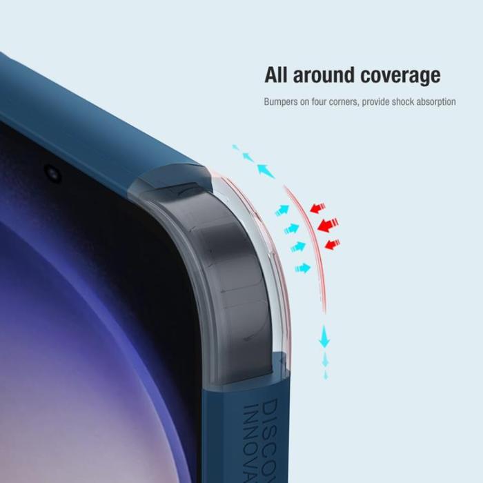 Nillkin - Nillkin Galaxy S24 Plus Mobilskal Super Frosted Shield Pro - Svart