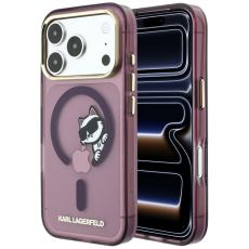 KARL LAGERFELD - Karl Lagerfeld Mobilskal F&ouml;r iPhone 18 Pro Max/17 Pro Max Magsafe Peekaboo Logo