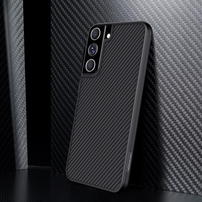 UTGATT1 - Nillkin Galaxy S22 Skal Synthetic Fiber Armored - Svart