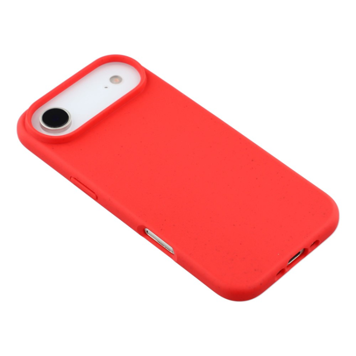 A-One Brand - iPhone Air Mobiskal Biodegradable Wheat Straw+TPU - Röd
