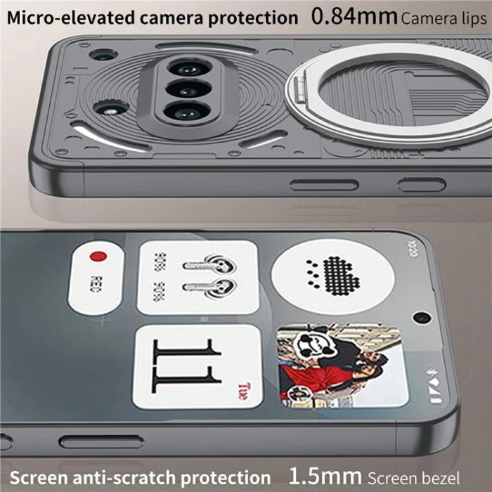 A-One Brand - Nothing Phone (3a) Mobilskal MagSafe Kickstand Shockproof