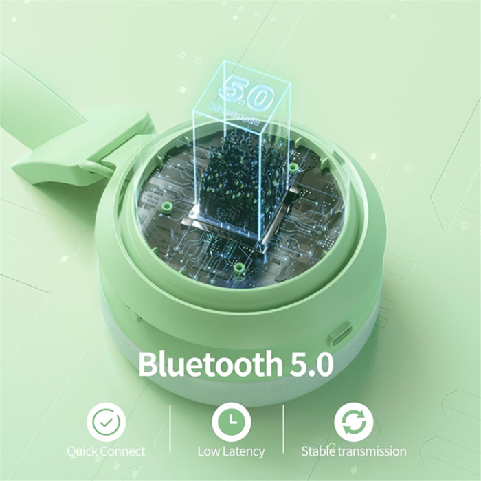 SOMIC - SOMIC Over-Ear Trådlösa Hörlurar Bluetooth Cat Ear GS510 - Grön