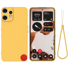 A-One Brand - Nothing CMF Phone 2 Pro Mobilskal Liquid Silikon med Handrem