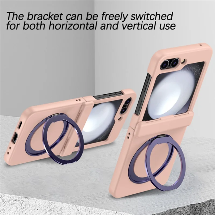 A-One Brand - Galaxy Z Flip 7 Mobilskal Magsafe Spring Hinge - Rosa