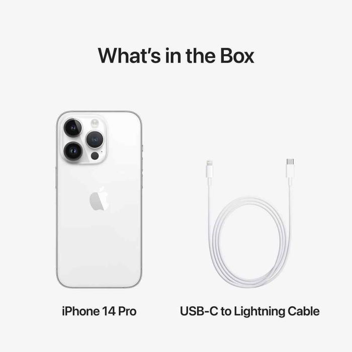 Apple - Apple iPhone 14 Pro 256GB 6GB RAM - Silver