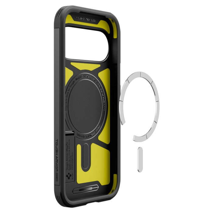 Spigen - Spigen Mobilskal För Google Pixel 11 Magsafe Tough Armor - Svart