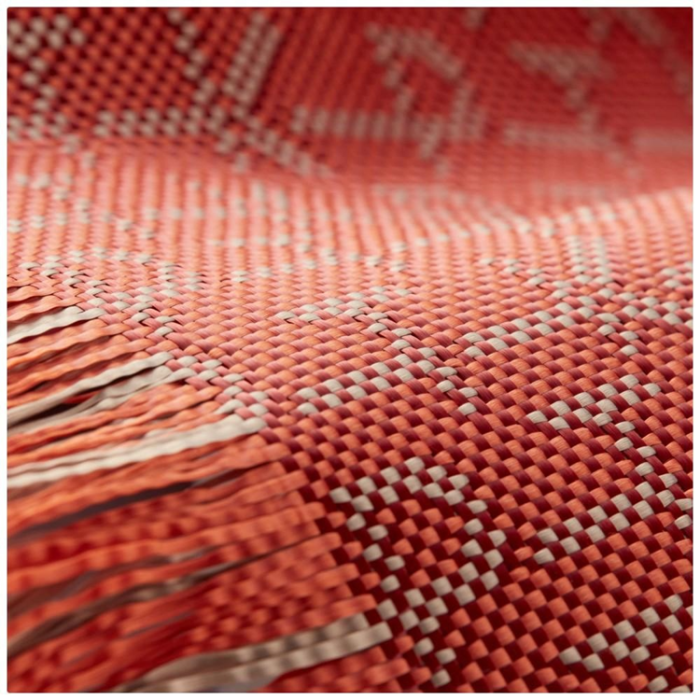 PITAKA - PITAKA Mobilskal För iPhone 17 Pro MagSafe Ultra-Slim Monogram- Guld Röd