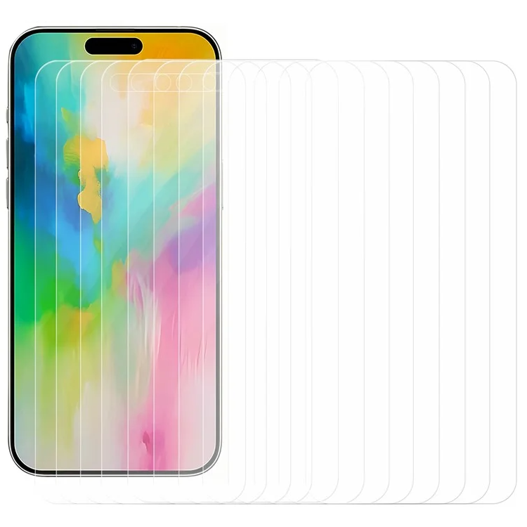 [BULK 50st] iPhone 16 Plus Härdat Glas Skärmskydd - Transparent | 5468 | AlltMobil